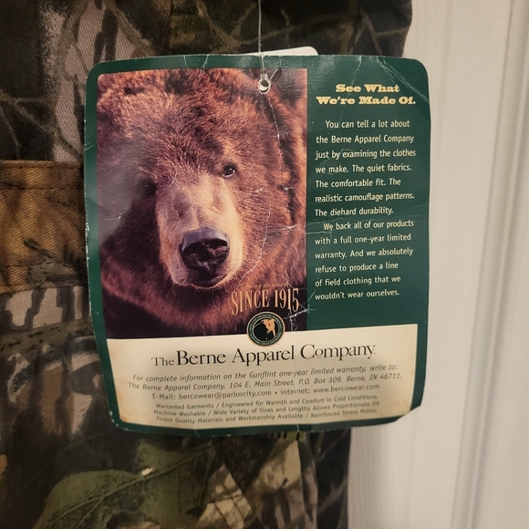 Gunflint Berne Camo Hunting Bibs Size Large New With Tags! - Picture 5 of 11